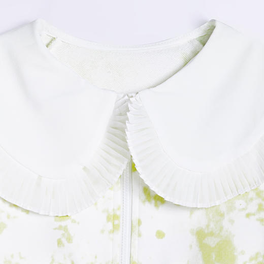 【商场同款】迪士尼童装女童扎染外套白雪公主可爱大翻领中小童娃娃领上衣开衫221DS0492 商品图2