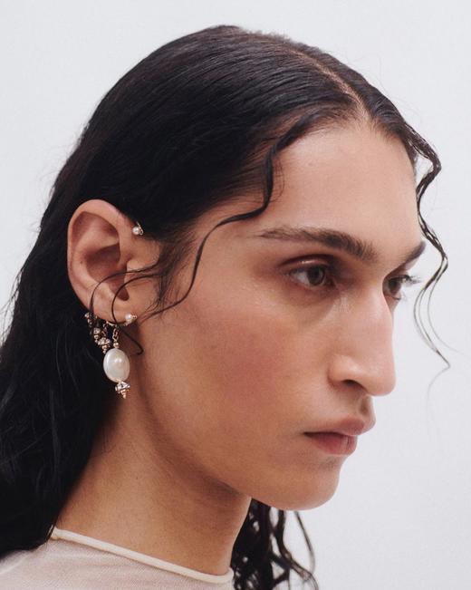 Chabaux pearl glow Earcuff珍珠闪耀大耳挂（单个） 商品图1