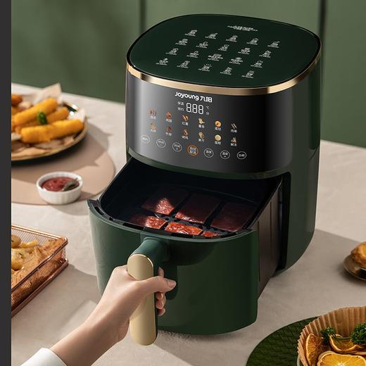 Joyoung/九阳6升L空气炸锅家用不用翻面全息触控彩屏定时温控多功能电炸锅VF506 商品图7