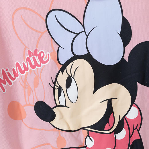 【商场同款】秋冬新款女童外套米妮印花上衣中大童百搭连帽开衫卫衣221DS0531 商品图8