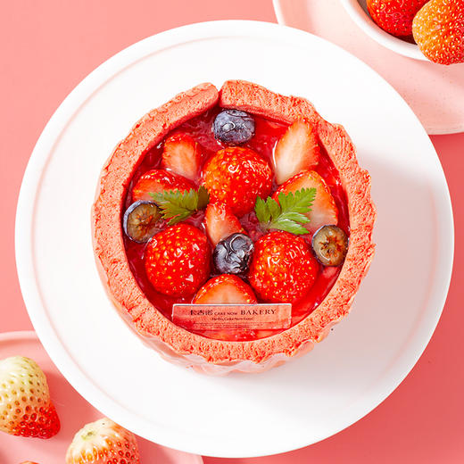 【欢乐跨年】莓好心愿新年4英寸分享蛋糕 商品图1