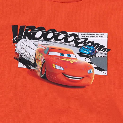 【商场同款】闪电麦昆春秋男童套头上衣中大童撞色衣袖时尚百搭炫酷卫衣214DS0355 商品图6