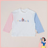 【商场同款】迪士尼童装女童纯棉长袖T恤撞色袖春秋外穿打底可爱白雪公主印花221DS0488 商品缩略图1