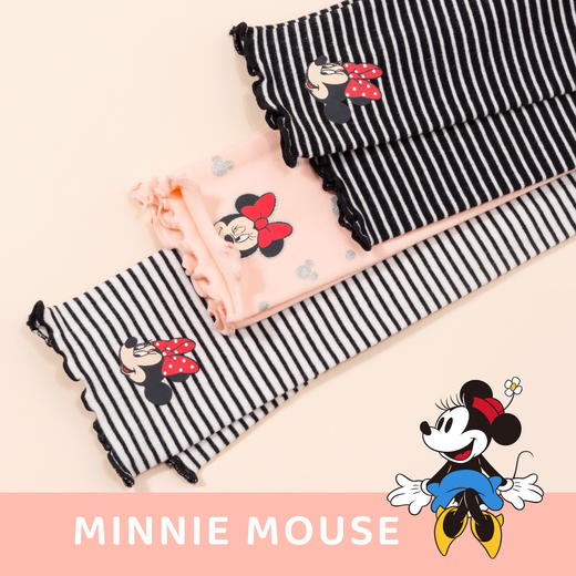 【商场同款】秋冬新款女童脚口印花打底裤中大童弹力舒适长款束脚裤213DK0153 商品图4