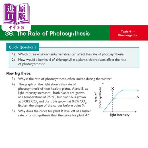 【中商原版】英国CGP 9-1 GCSE Biology AQA Revision Question Cards 商品图3