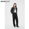 NEELLY纳俪商场同款春系带休闲裤运动阔腿裤女高腰显瘦宽松拖地裤N24012H01052 商品缩略图1
