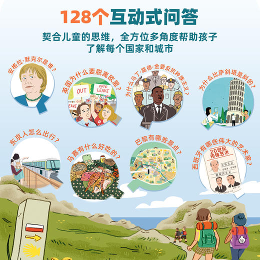 我的小问题  你好  世界（共8册）百科全书地理人文绘本 商品图2