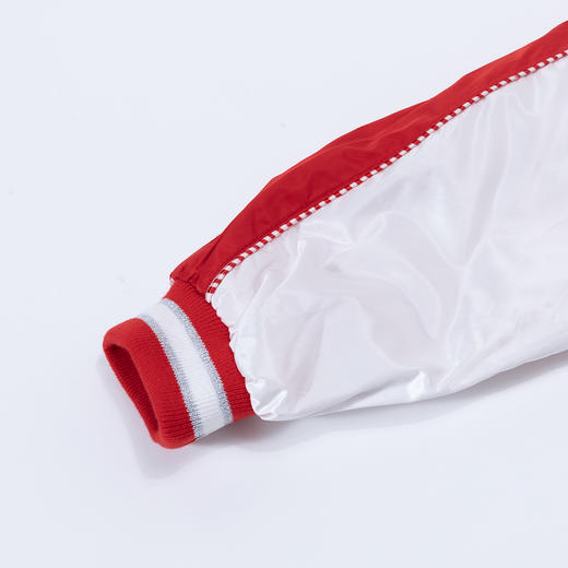 【商场同款】秋冬女童棉服甜心米妮缎面拼色绣花夹棉外套防风保暖上衣棒球服214DS0222 商品图5