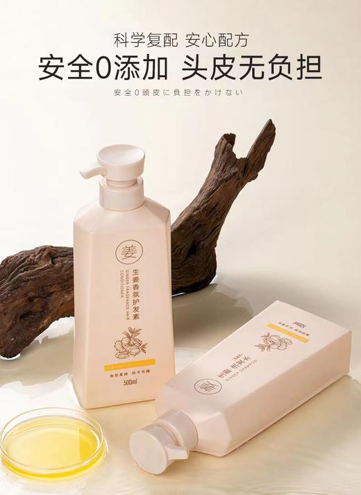 【VIP-G】芭思蔻 生姜香氛洗发水500ml / 芭思蔻 生姜香氛护发素500ml 商品图1