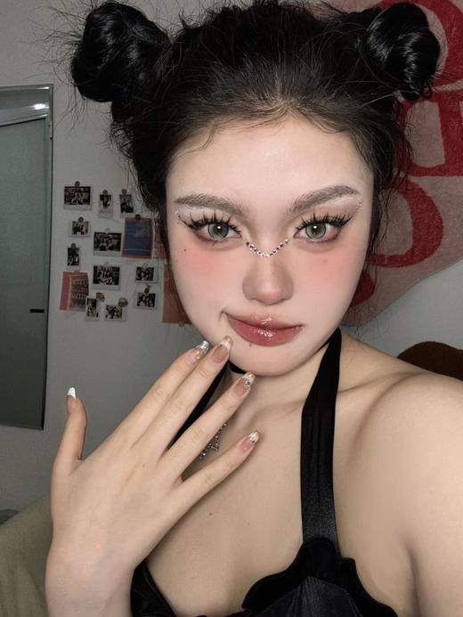 woolilens 半年抛 彩虹中毒绿 直径14.2mm着色13.5mm 商品图7