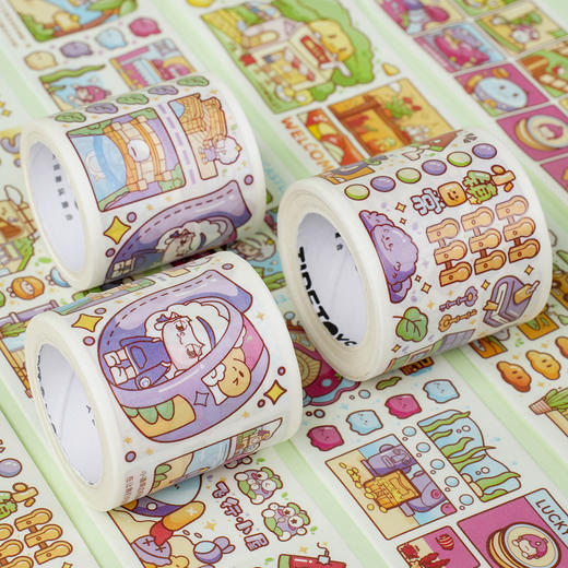 TIPETOYS奇幻小镇吉尔奇和纸胶带JRQ5007 商品图2