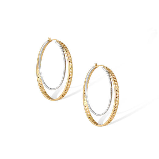 【歌手Vava&演员王悦伊同款】Retro Chic 意大利复古时尚首饰 罗马斗兽场耳环 商品图2