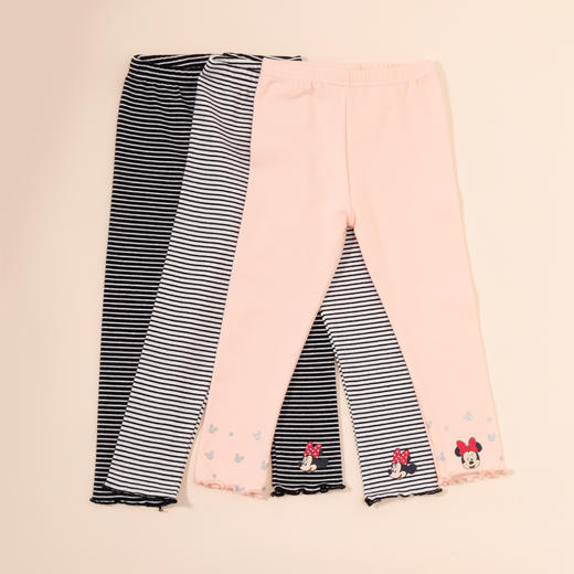 【商场同款】秋冬新款女童脚口印花打底裤中大童弹力舒适长款束脚裤213DK0153 商品图0