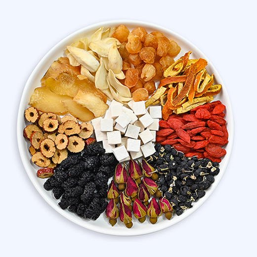 绿帝桂圆红枣黑枸杞茶240g 商品图1