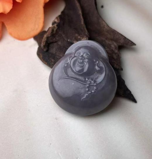 烟紫吊坠-布衣佛 商品图0