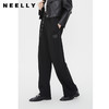 NEELLY纳俪商场同款春系带休闲裤运动阔腿裤女高腰显瘦宽松拖地裤N24012H01052 商品缩略图0