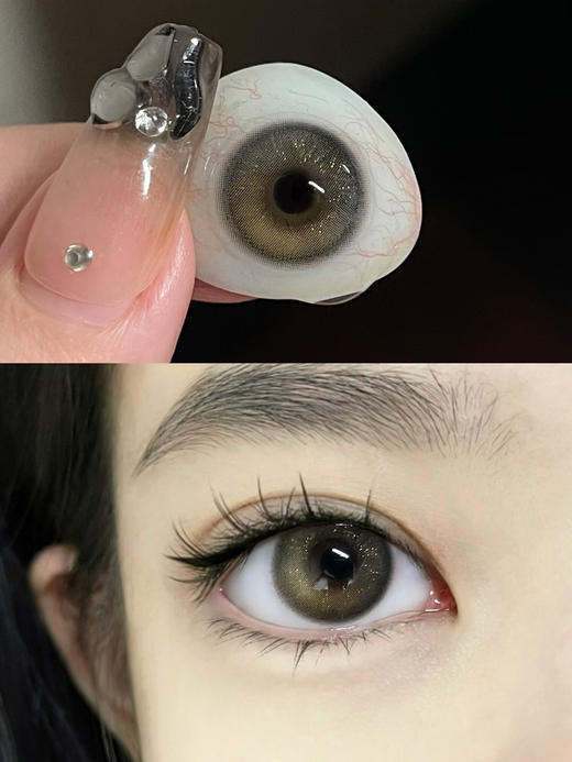 『中直径日抛』 LOVEIIKIRA-玻璃心-14.2mm【日抛 度数0-800度 无525/575】 商品图8