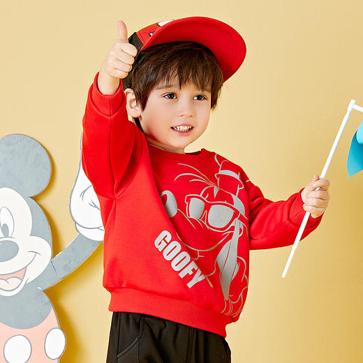 【商场同款】秋冬新款长男童袖圆领卫衣中大童上衣学生服213DS0387 商品图2