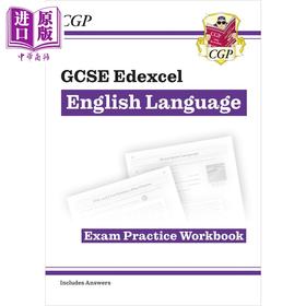 【中商原版】英国CGP GCSE English Language Edexcel Exam Practice Workbook (includes Answers)