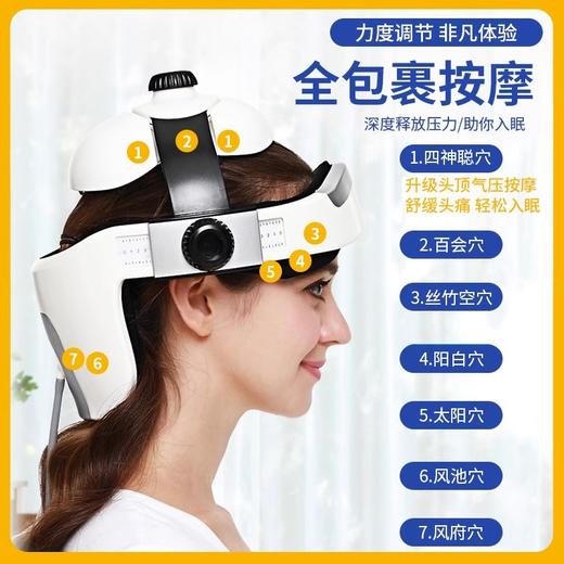 【老客专享】诺泰头部按摩器  气压按摩  多频振动  温感热敷 商品图3