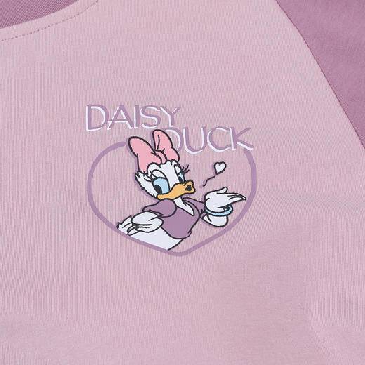 迪士尼新款纯棉家居服套装长袖长裤睡衣两件套插肩袖可外穿百搭打底ZD3CY003 商品图8