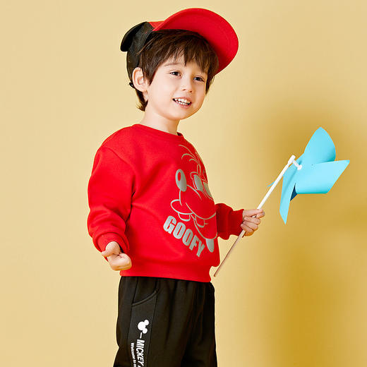 【商场同款】秋冬新款长男童袖圆领卫衣中大童上衣学生服213DS0387 商品图3