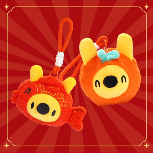 龙年系列毛绒钥匙挂饰 商品图2