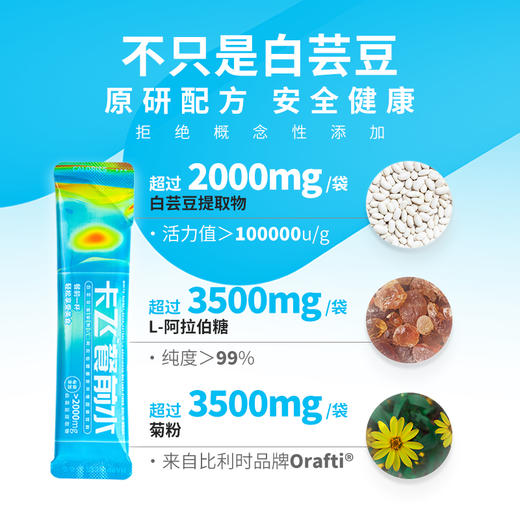 FOODHACK卡飞餐前水 白芸豆L阿拉伯糖膳食纤维益生元（果壳） 商品图1