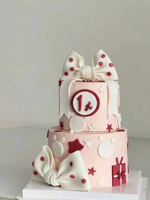 幸福蝴蝶结+双层蛋糕 商品图0