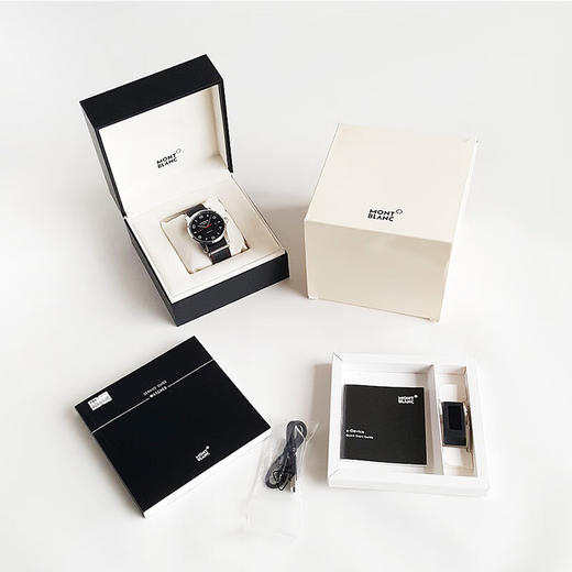 【99新正品】万宝龙时光行者系列精钢日期显示自动机械机芯男表U0114088  100421LV04 商品图1