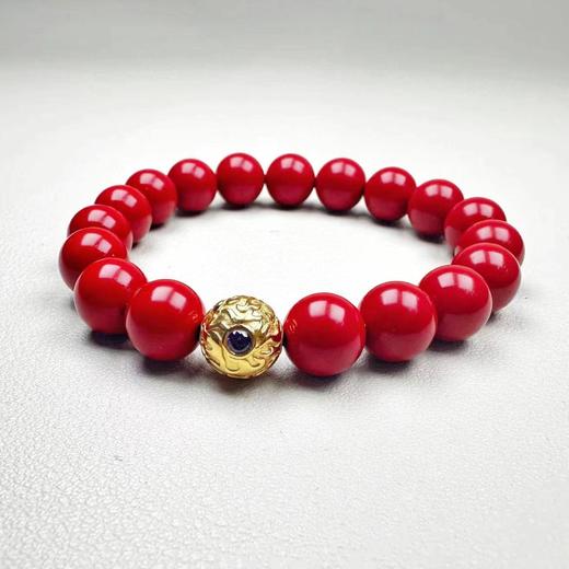 东岳九紫火红手串 商品图1