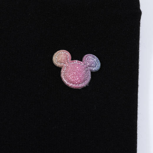 【商城同款】迪士尼秋冬新款女童裤子细条绒宝宝九分裤中大童百搭保暖休闲裤223DK0469 商品图4