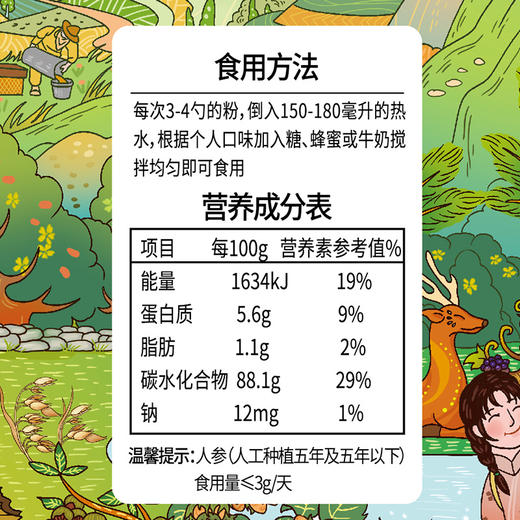 首粮猴头菇燕麦粉518g【BC】【包邮直发】（ZB） 商品图3