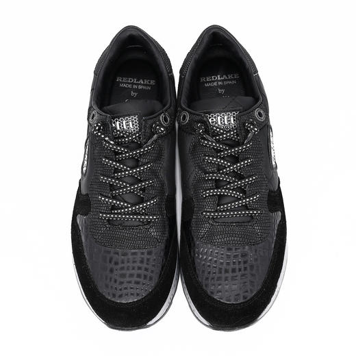 #限时特价#西班牙原产时尚超舒适高端轻奢休闲鞋女款C1251黑色(一脚蹬款式） 商品图5