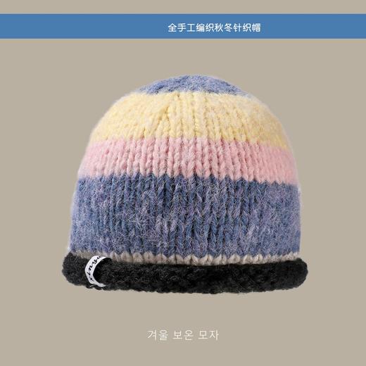 女彩色针织帽 商品图4