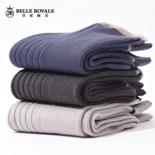 【数量拍5】羊绒袜子男中筒冬季秋冬款水貂毛花朵女款羊毛秋冬中筒袜WZM3404/3375 商品图1