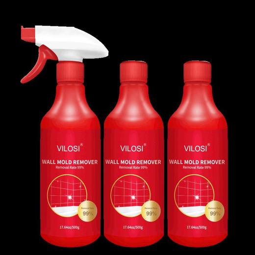 【vilosi红瓶子霉点克星】家用清洁除霉剂墙体墙面霉菌霉斑霉点除霉喷雾剂 商品图3