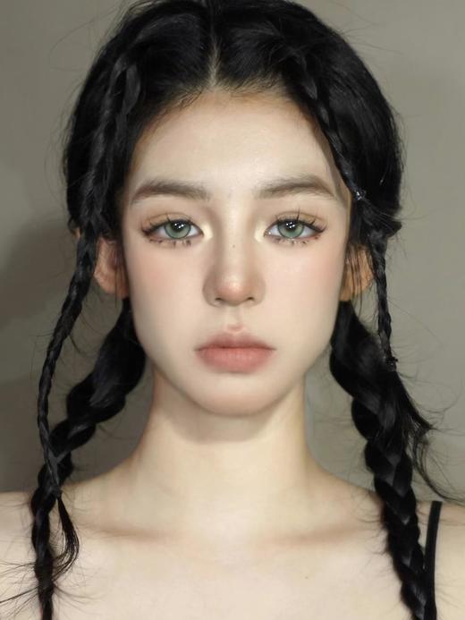 woolilens 半年抛 彩虹中毒绿 直径14.2mm着色13.5mm 商品图6