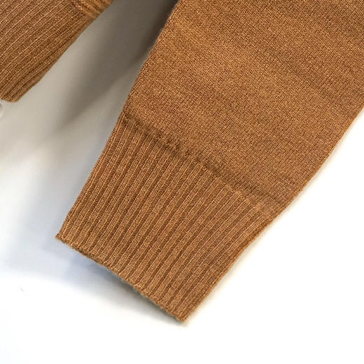 VIVIAN LIU薇薇安刘TR2356305秋女装新款半高领胸前分割线羊毛衫 商品图3