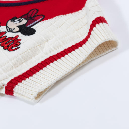 【商场同款】秋冬新款学院风针织马甲女童中大童无袖线衫百搭时尚保暖223DS0647 商品图6