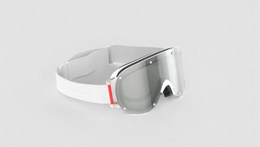 YNIQ - Four - White Star - 配件 - 护目镜 - 白色/金色/金镜 商品图1