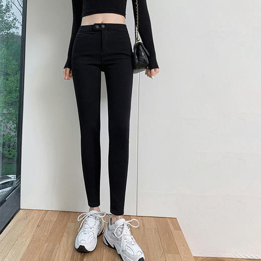 裁缝学苑AX155魔术裤弹力打底裤外穿高腰小脚百搭小黑裤纸样女装版型 商品图4