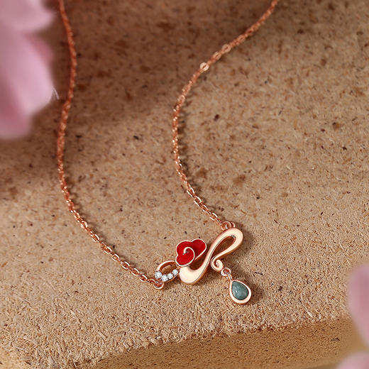 【腾云驾雾】S925银国潮祥云项链【JHY-N001501M】 商品图1