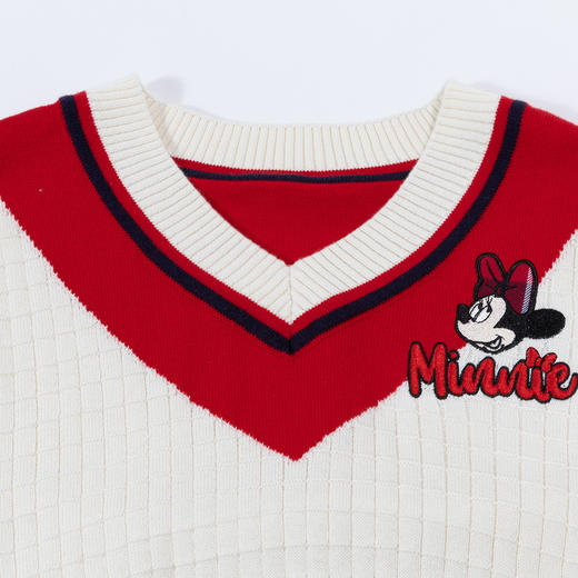 【商场同款】秋冬新款学院风针织马甲女童中大童无袖线衫百搭时尚保暖223DS0647 商品图4