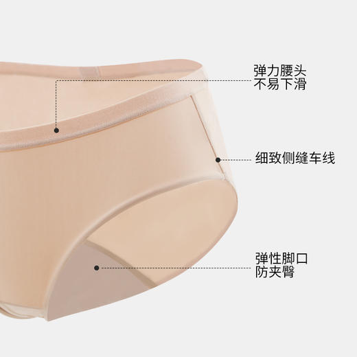 贝佳人“尊享”中腰平脚裤BW72632 商品图1