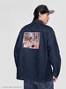 【云粉节】6楼LEE【Basquiat联名】舒适版中深蓝半开门襟男牛仔衬衫 吊牌价999元 商品缩略图1