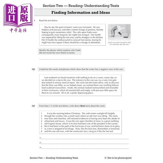 【中商原版】英国CGP GCSE English Language Edexcel Exam Practice Workbook (includes Answers) 商品图2