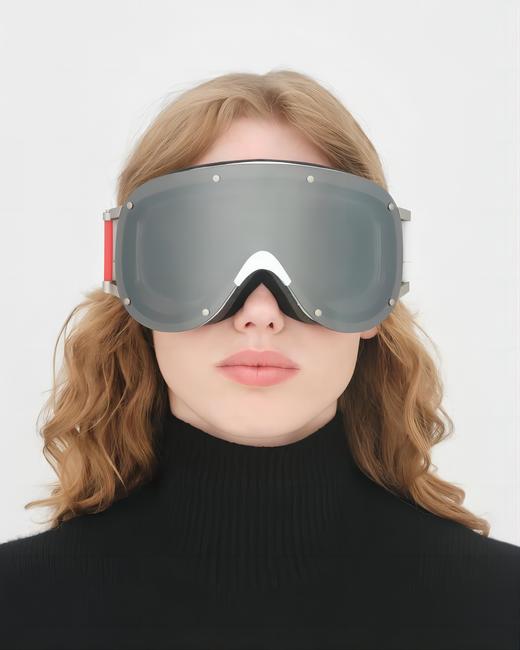 YNIQ - Four - White Star - 配件 - 护目镜 - 白色/金色/金镜 商品图3