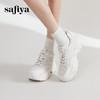 Safiya/索菲娅 2024新品早春轻便百搭增高厚底小香风运动老爹鞋 SF41112043 商品缩略图5