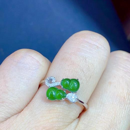 翡翠-葫芦戒指 商品图0